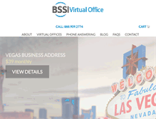 Tablet Screenshot of bssivirtualoffice.com